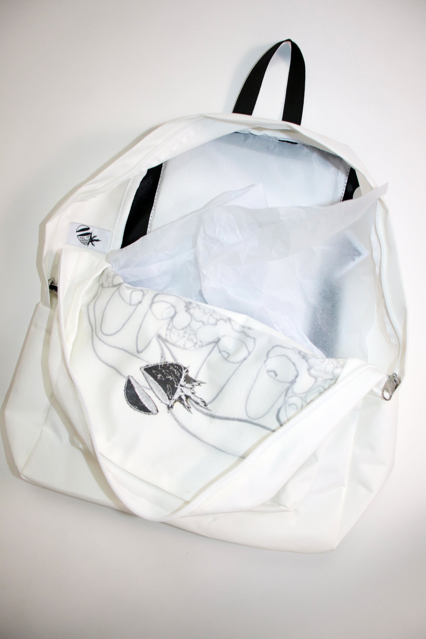 1/1 Airbrushed Studded & Leather Appliqué JanSport Backpack