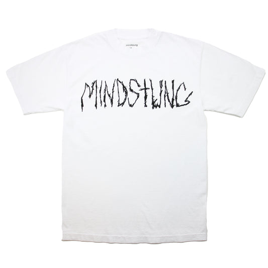Hand Drawn Tee (White/Black)